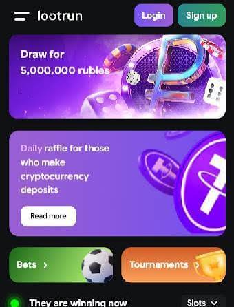 Zerkalo LootRUn — Вход на привлекательные игровые платформы